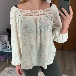 Vintage night gown top